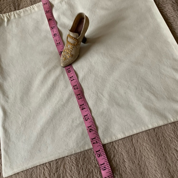 COVET by Stella & Dot linen Medium size drawstring dust bag VVGUC - Picture 7 of 8